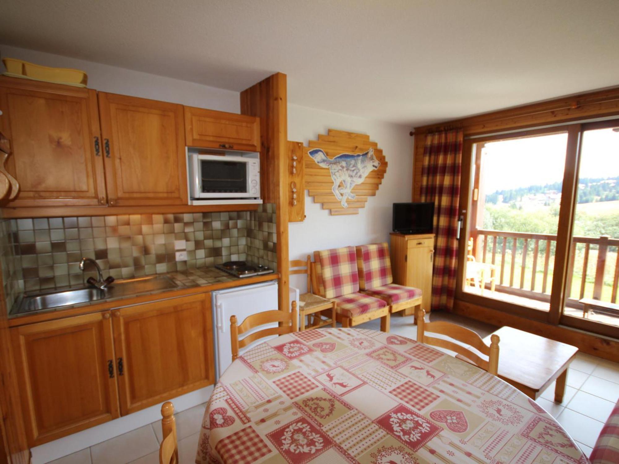 Appartement Les Saisies, 2 pièces, 6 personnes - FR-1-293-105 Esterno foto